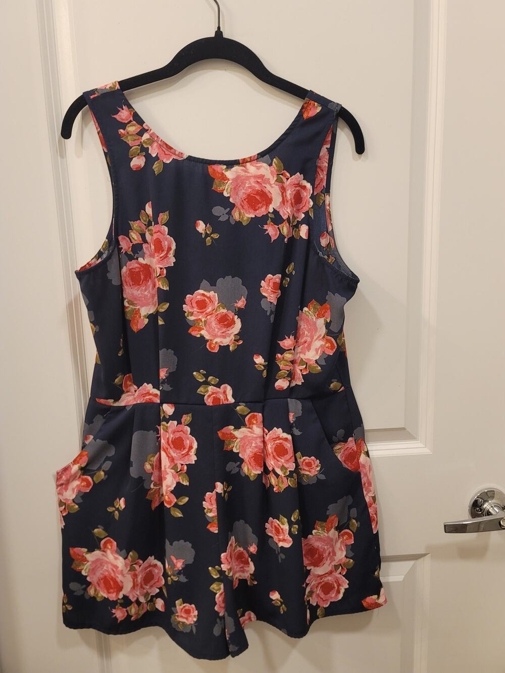Floral Romper with pockets